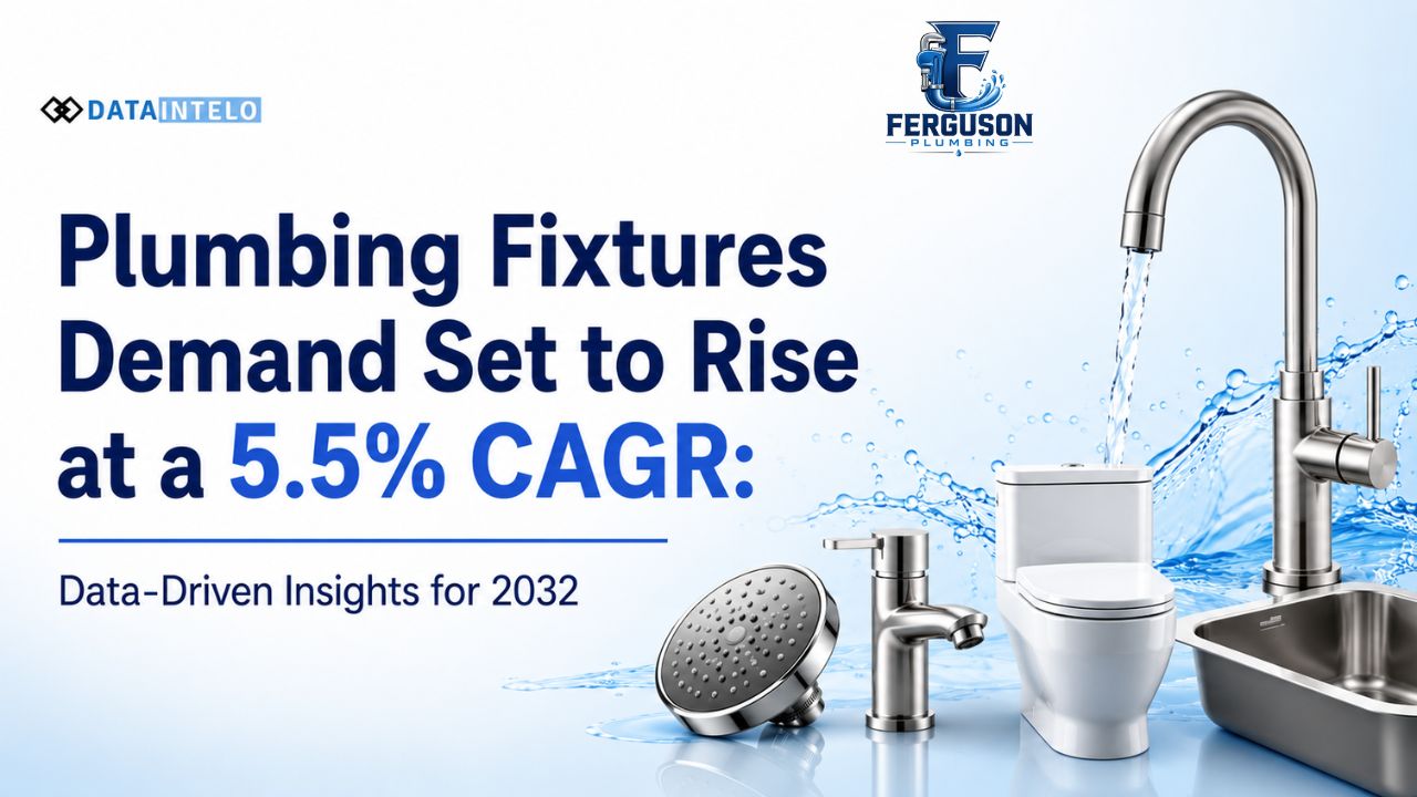Plumbing Fixtures Demand Set to Rise at a 5.5% CAGR Data-Driven Insights for 2032